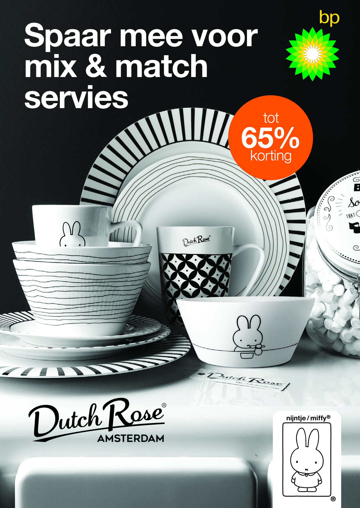 Sparen voor Dutch Rose & Nijntje servies!